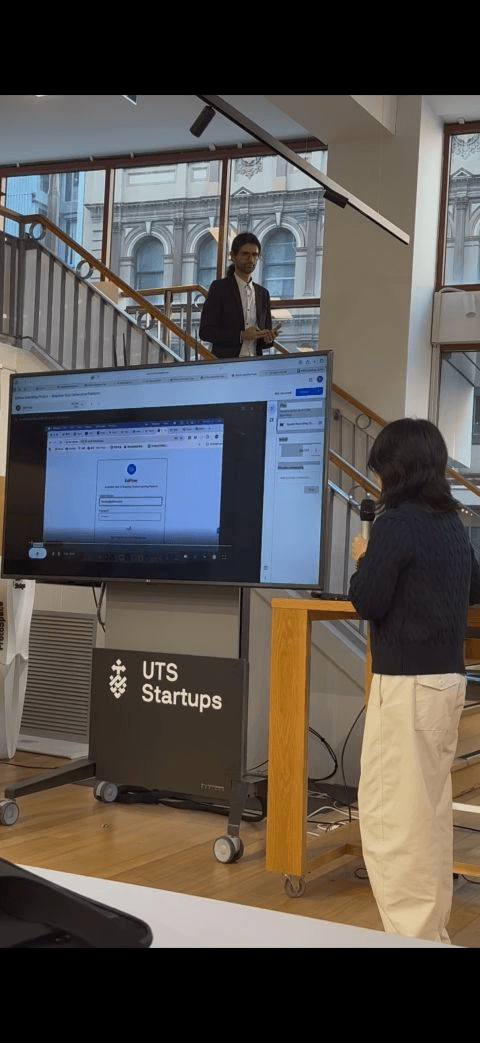 Tutor10x and Edflow four-hour software engineer hackathon poster
